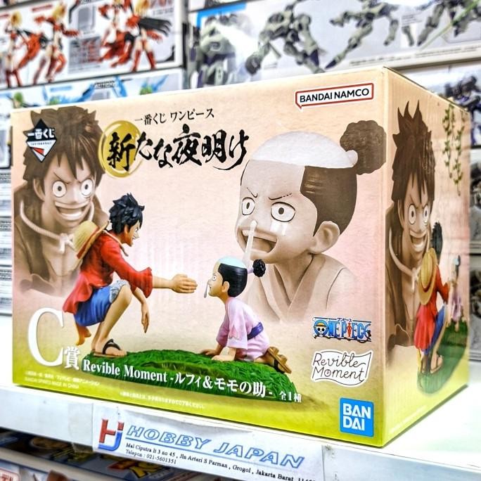 Sale Ichiban Kuji One Piece Revible Moment - Luffy & Momonosuke C Prize