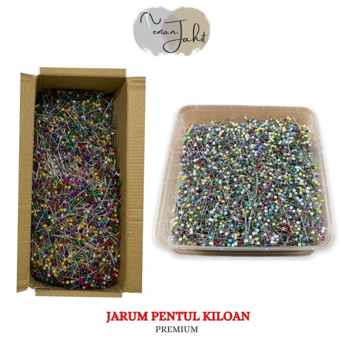 TERUJI JARUM PENTUL KILOAN PREMIUM - SOFTY CROWN