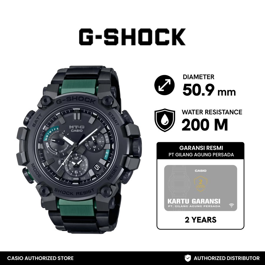 G-SHOCK Jam Tangan Pria Analog MTG-B3000BD-1A2DR