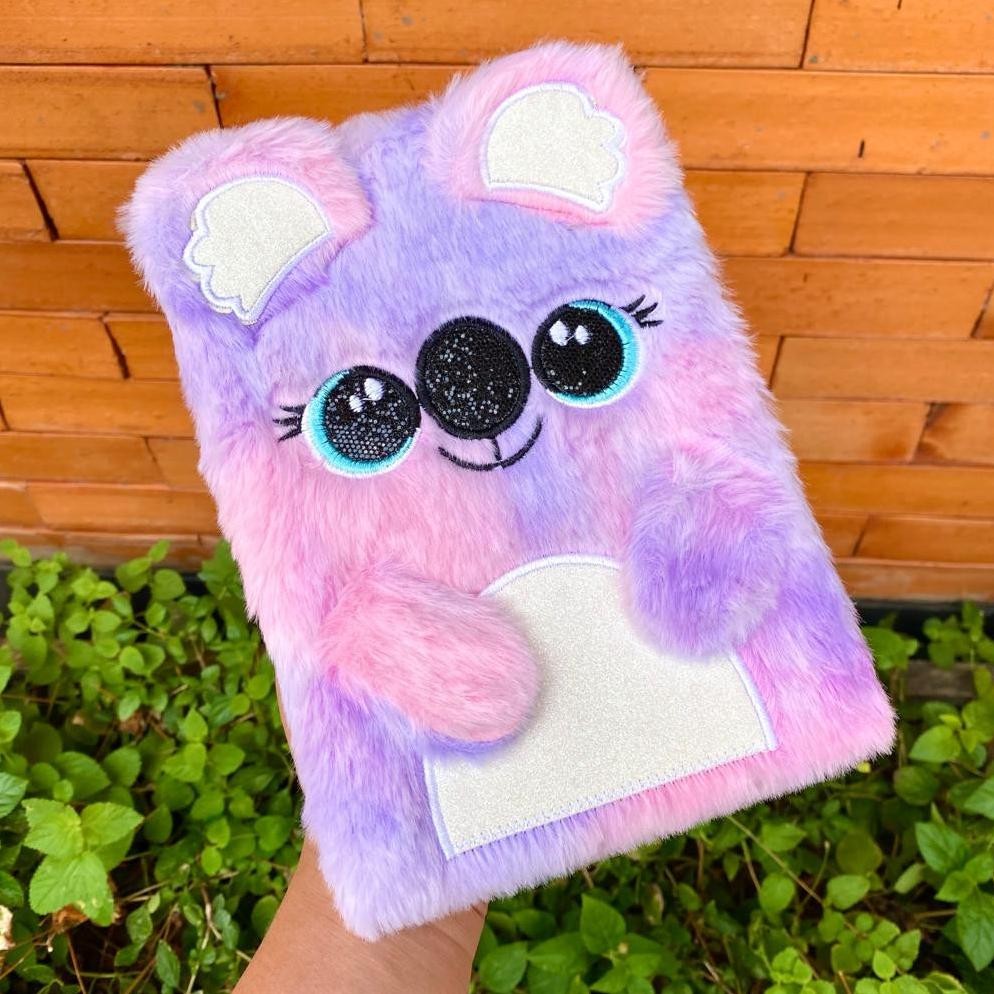 

SALE Notebook Bulu Diary Unicorn Bulu Fur Squishy Buku Tulis Anak Kuda Pony It34