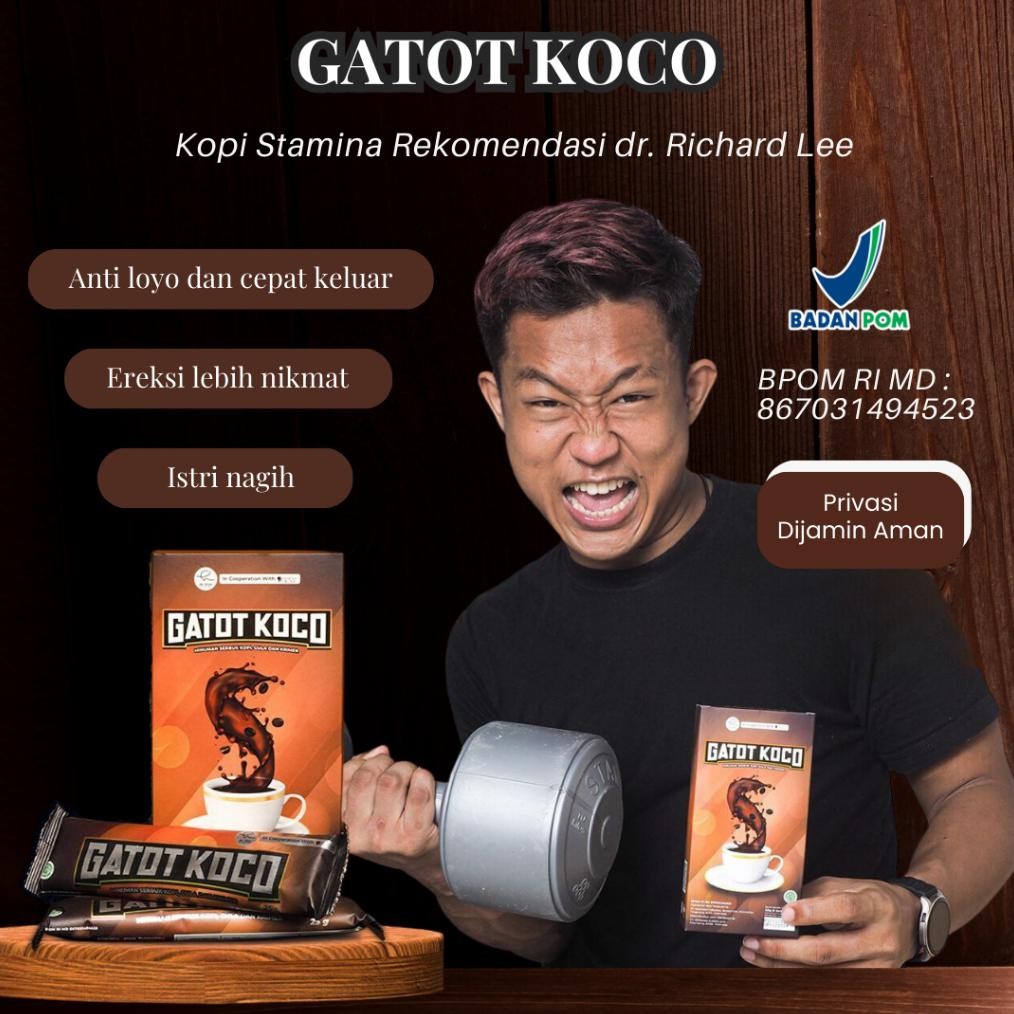 Gatot Koco dr Richard - Kopi Gatot Koco By dr. Richard Lee I Kopi Gatot Koco Bisa COD