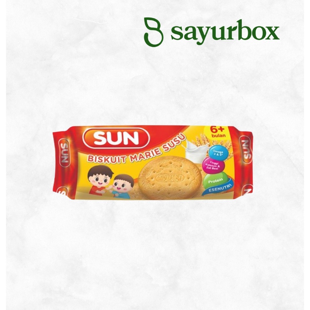 Sun Biskuit Marie Susu Roll 150 gr