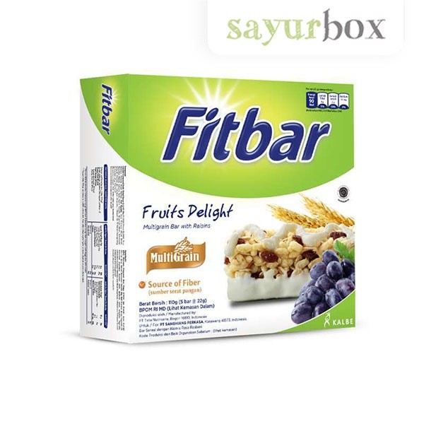 

Fitbar Fruits Delight Box Isi 5 pcs Sayurbox