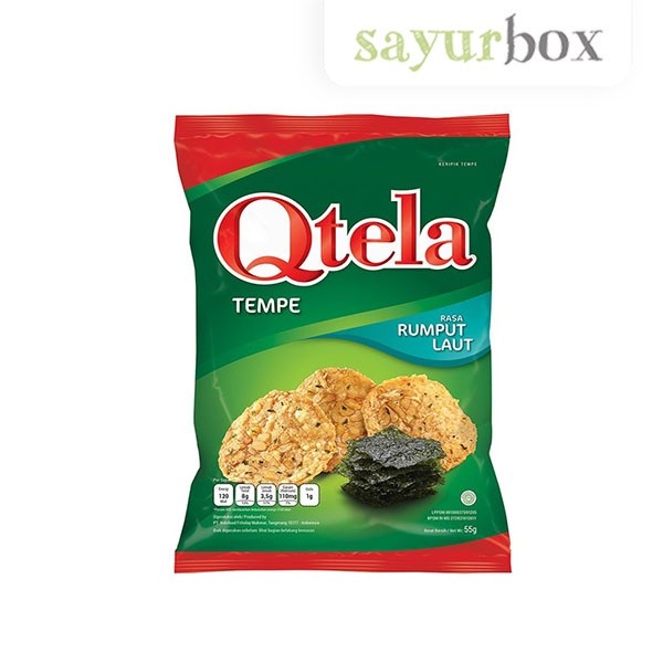 

Qtela Tempe Rumput Laut 55 gram Sayurbox