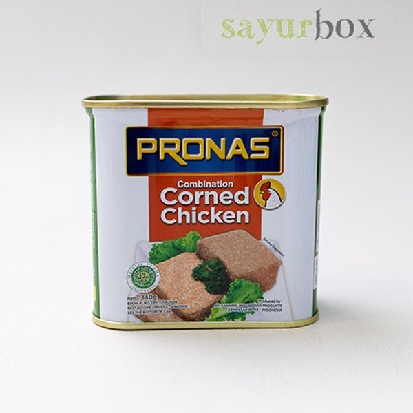 

Pronas Corned Chicken 340 gram Sayurbox