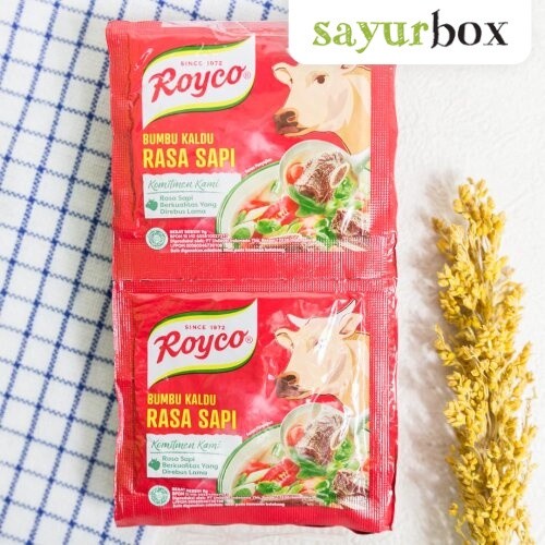 

Royco Sachet Sapi 12 pcs 8 - 9 gram Sayurbox