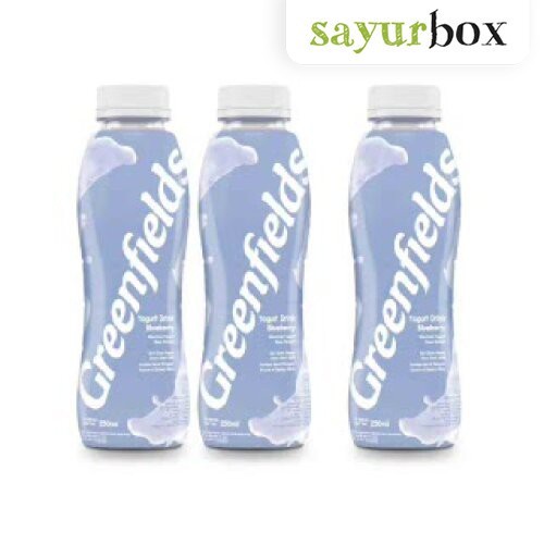 

Greenfields Yogurt Drink Blueberry 250 ml Sayurbox
