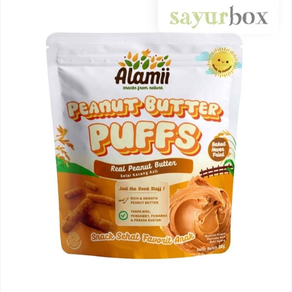 Alamii Food Puffs 30 gram Sayurbox