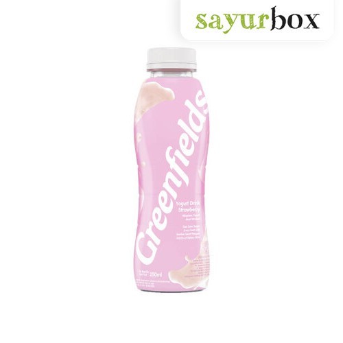

Greenfields Yogurt Drink Strawberry Botol 250 ml Sayurbox