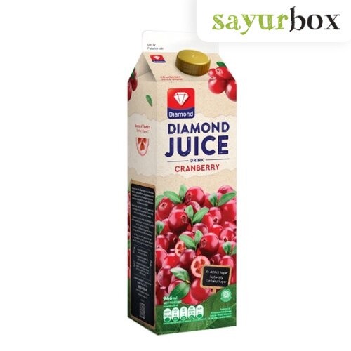 

Diamond Cranberry Unsweet 946 ml Sayurbox