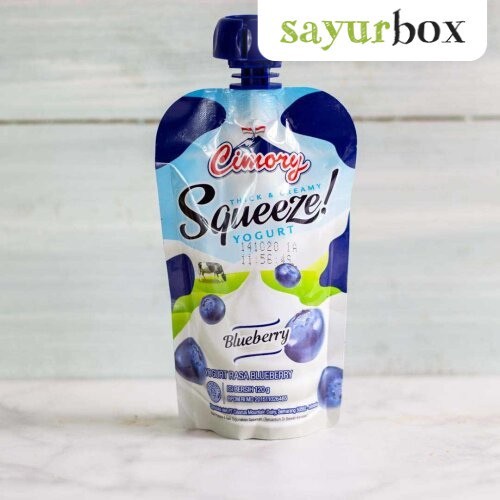 

Cimory Yogurt Squeeze Blueberry 120 gram Sayurbox