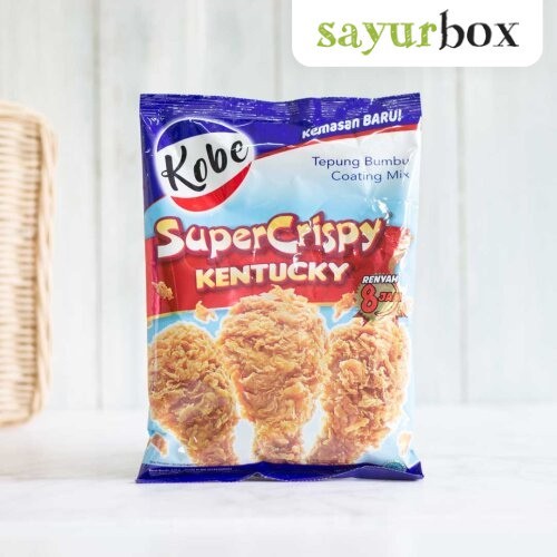 

Kobe Tepung Bumbu Super Crispy Kentucky 200 gr- 210 gram Sayurbox