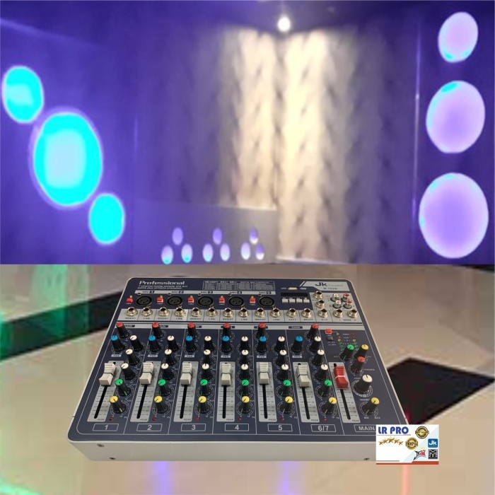 Mixer 7 chanel JK Coustic M-702B