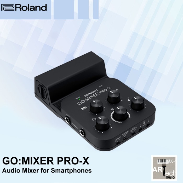 Roland Go Mixer Pro-X / GoMixer Pro X Audio Mixer for Smartphones