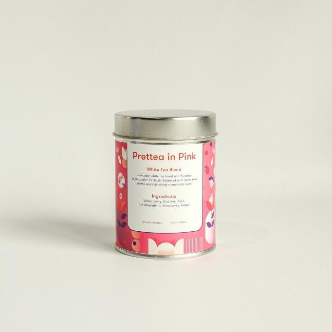 

BIG SALE SANKA+BIRA PRETTEA IN PINK (TEA BLEND, WHITE TEA BASED) !!!!!