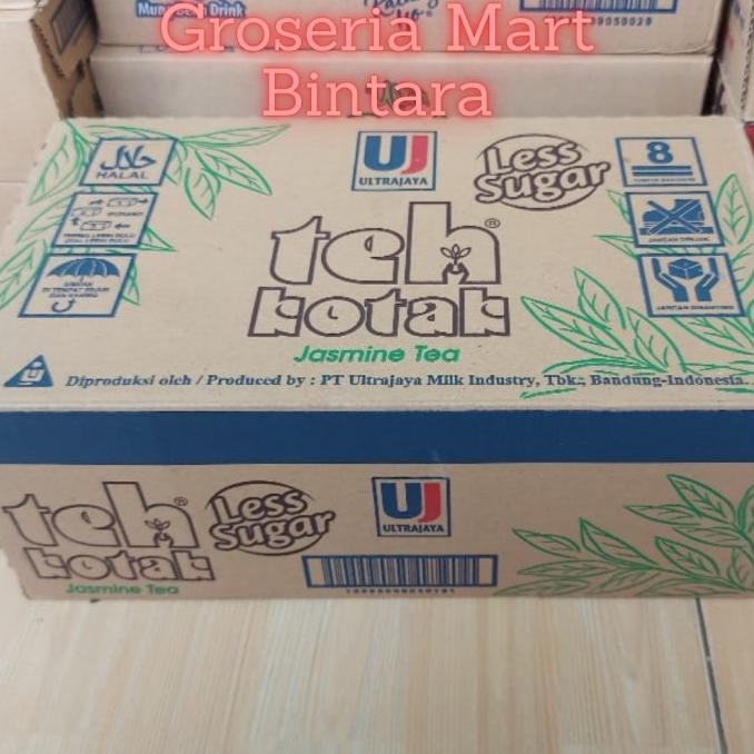 

NEW PRODUK *BINTARA* TEH KOTAK LESS SUGAR 300ML X 24 JASMINE TEA MELATI - BEKASI !!!!!