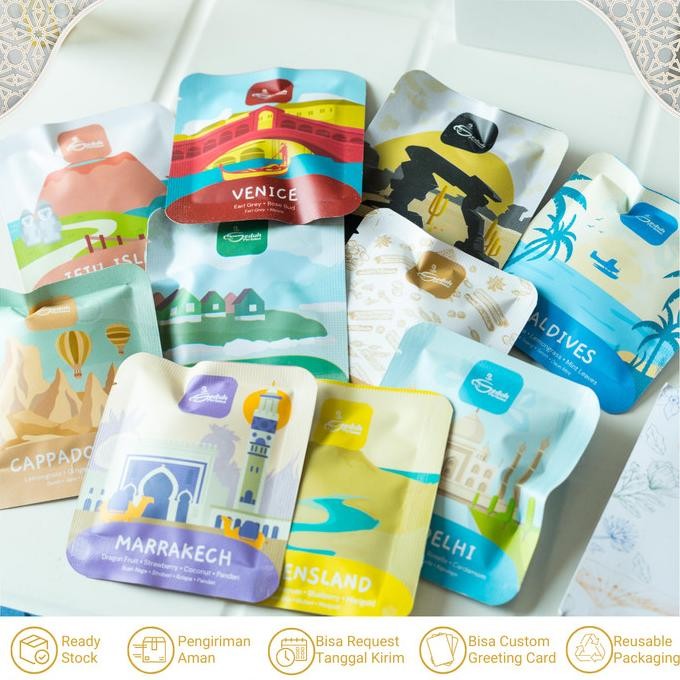 

TERBARU VERSI 2 TRIAL SET CITY SERIES ARTISAN TEA PREMIUM SEDUH PERTAMA !!!!!