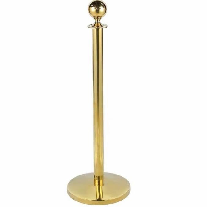 

Baru | Tiang Pembatas Antrian Gold/Tiang Antrian Warna Gold