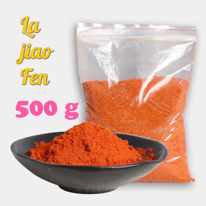 

Ready Cabe Merah Giling Halus (Repack) La Jiao Fen Bubuk Chili Powder