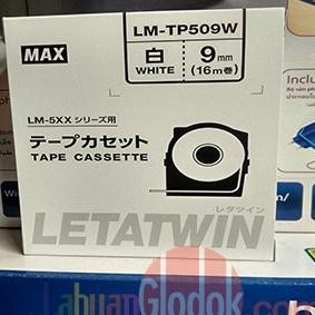 

TAPE LABEL LETATWIN MAX 9MM LM-TP509W WHITE/PUTIH ORIGINAL DAN TERPERCAYA