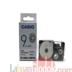 

CASIO LABEL HEAT SHRINK XR-9HSWE 9MM BLACK ON WHITE TAPE ORIGINAL DAN TERPERCAYA