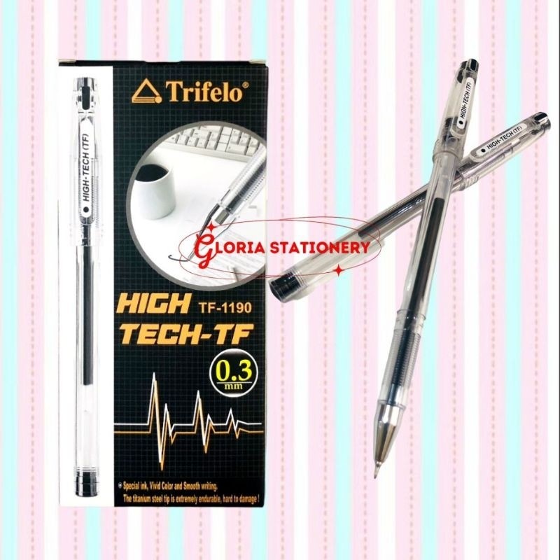 

HARGA SPESIAL TRIFELO PEN GEL HI-TECH TF 1190/ PEN GEL HI TECH TF 1190 TRIFELO O6
