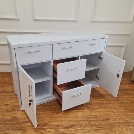 

Baru | Drawer Credenza Nakas Rak Buku Lemari Buku Lemari Arsip Cr 120