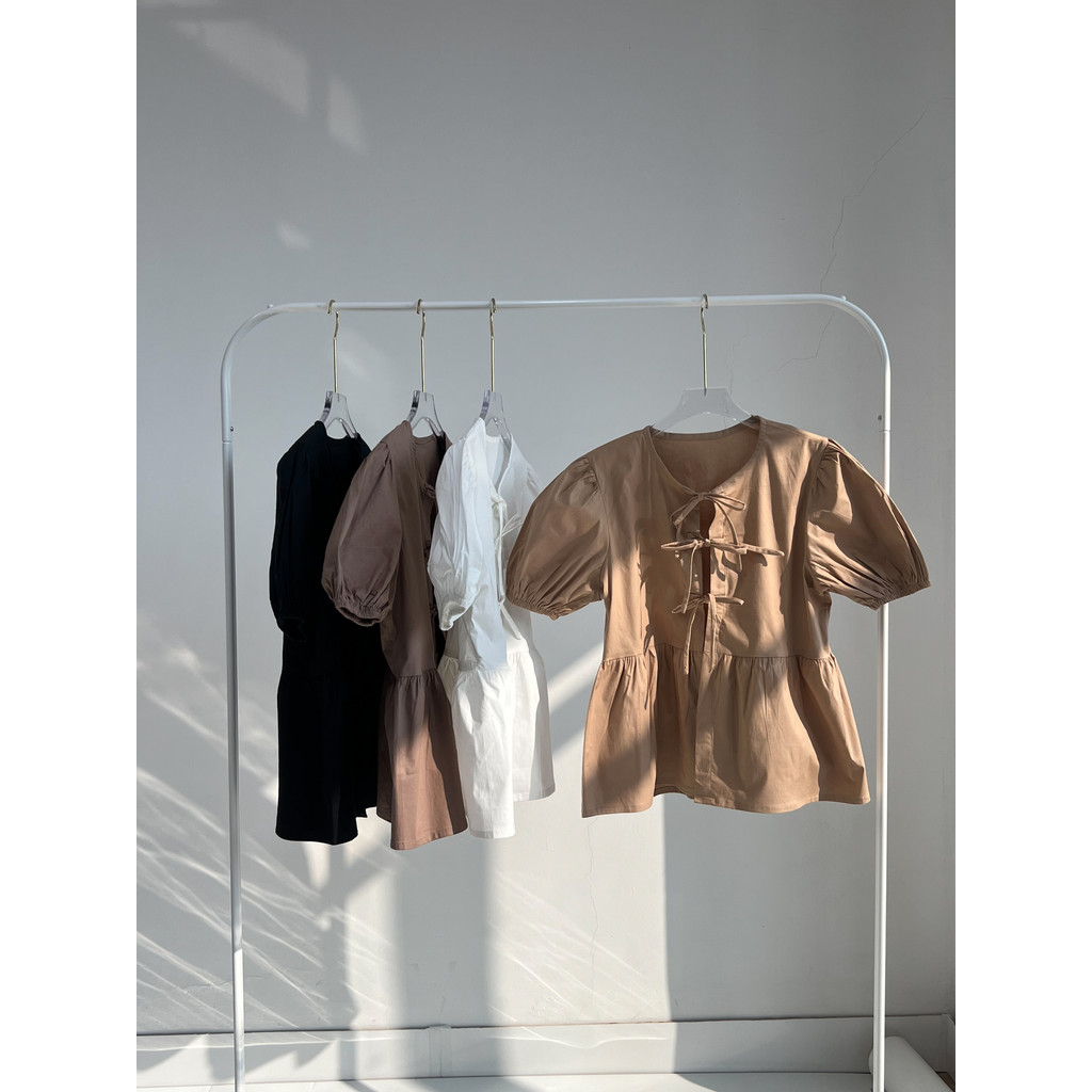 Talia Coquette Blouse / Atasan Coquette / Blouse Coquette / Coquette Top / Top Blouse