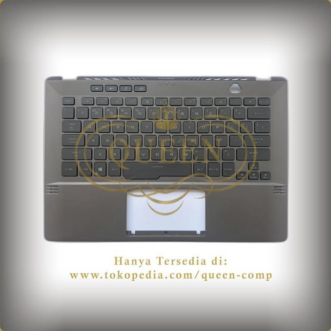 Ready Stock Keyboard Frame Laptop Asus Rog Zephyrus G14 Ga401 Original