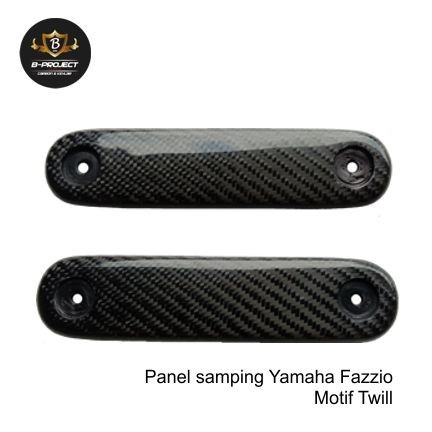 Panel Samping Yamaha Fazzio Real Carbon Kevlar