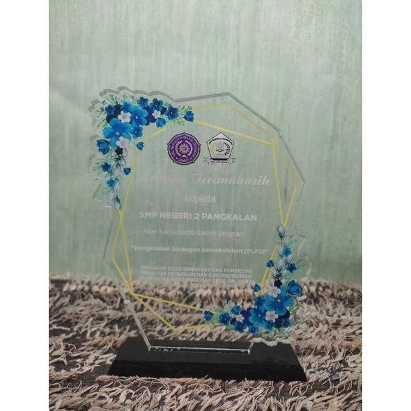 BISA COD plakat bunga, plakat akrilik, plakat wisuda, plakat weding, plakat diamond, plakat akrilik 