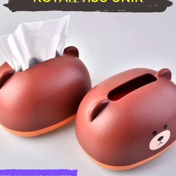 Kotak Tempat Tissue Kter Unik Box Tempat Tisu Meja Ruang Tamu