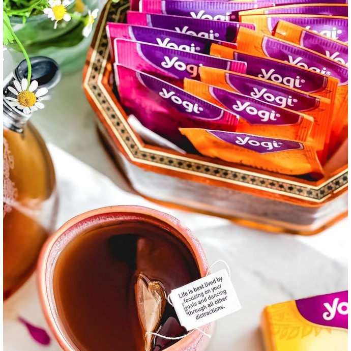 

NEW PRODUK YOGI TEA TEH KESEHATAN HERBAL ORGANIK CAFFEINE FREE 16 TEA BAGS !!!!!