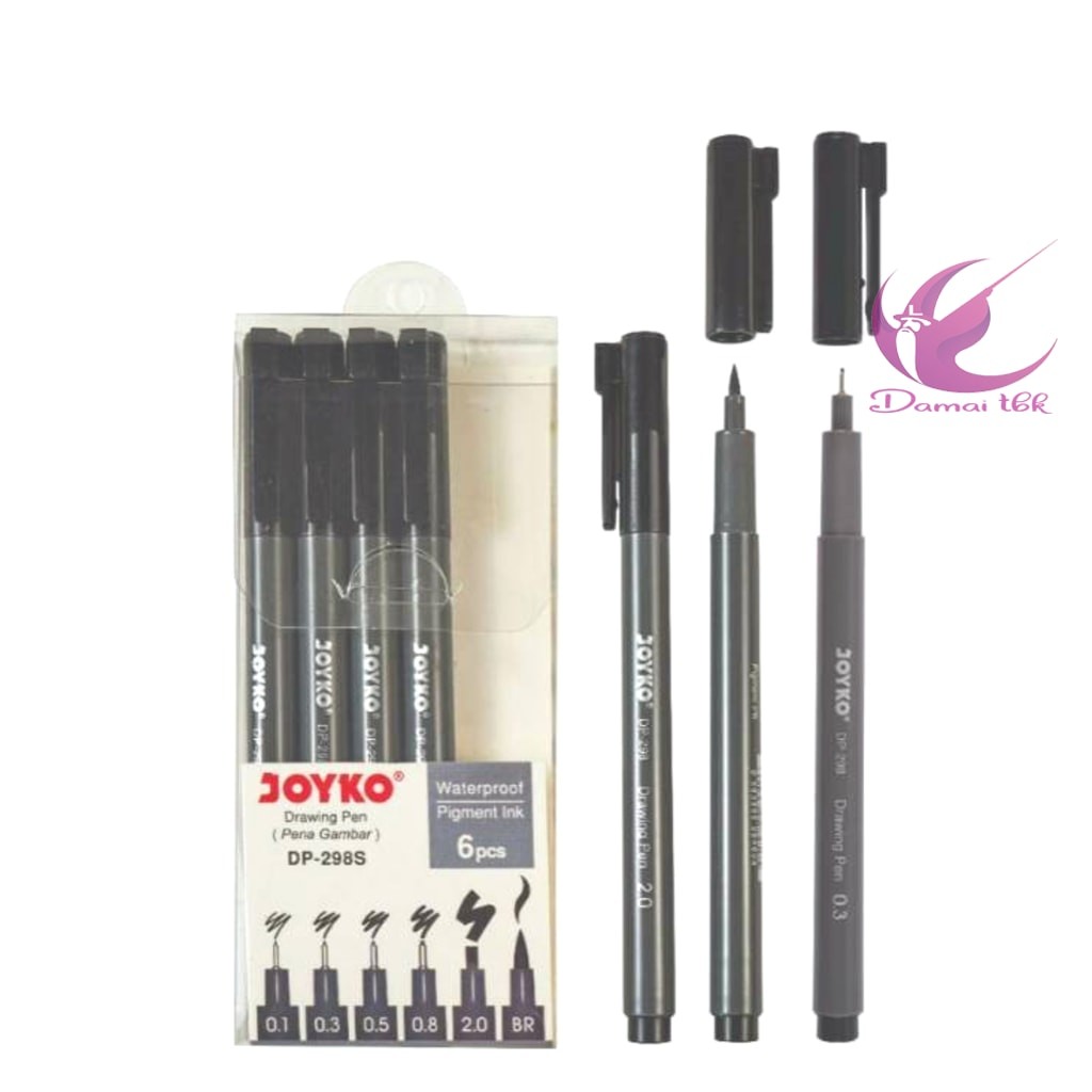 

Joyko drawing pen set 6