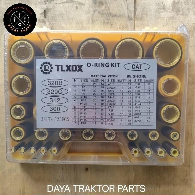 ORING BOX 305 E305.5E2 VIT O-RING KIT E305 E305.5E2 VIT ORING SET 305 E305.5E2 CAT CATERPILLAR VITON