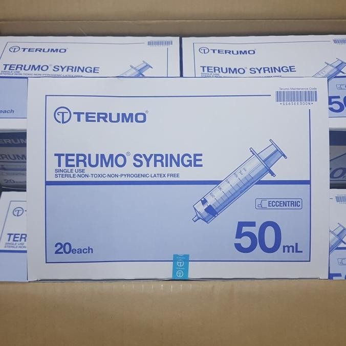 Spuit 50cc Terumo / Syringe 50cc Terumo / Terumo 50cc