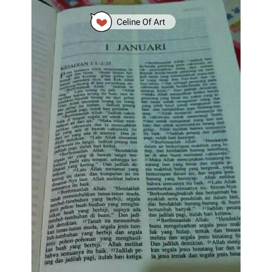 

Terlaris Alkitab Sepanjang Tahun (Alkitab Dalam 365 Bacaan Harian) Ready Stok