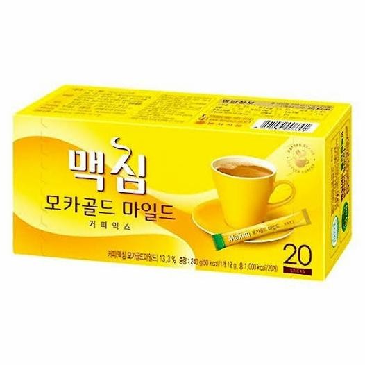

[isi 20 Pcs] Maxim Coffee Mocha Gold Mild - Kopi Korea rasa Moka
