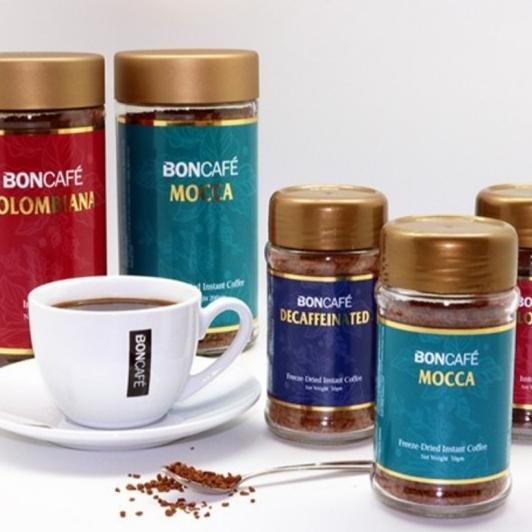 

Boncafe Mocca Gourmet Instant Coffee Kopi Mocha Decaffein Colombiana