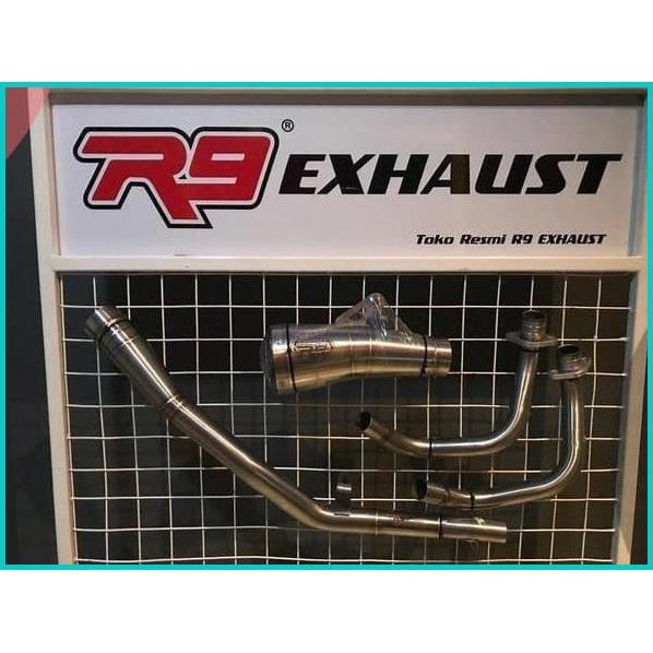 aksesoris knalpot R9 GP R9 GPX-SS R9 NMAX AEROX CBR R15 CB150 VIXION