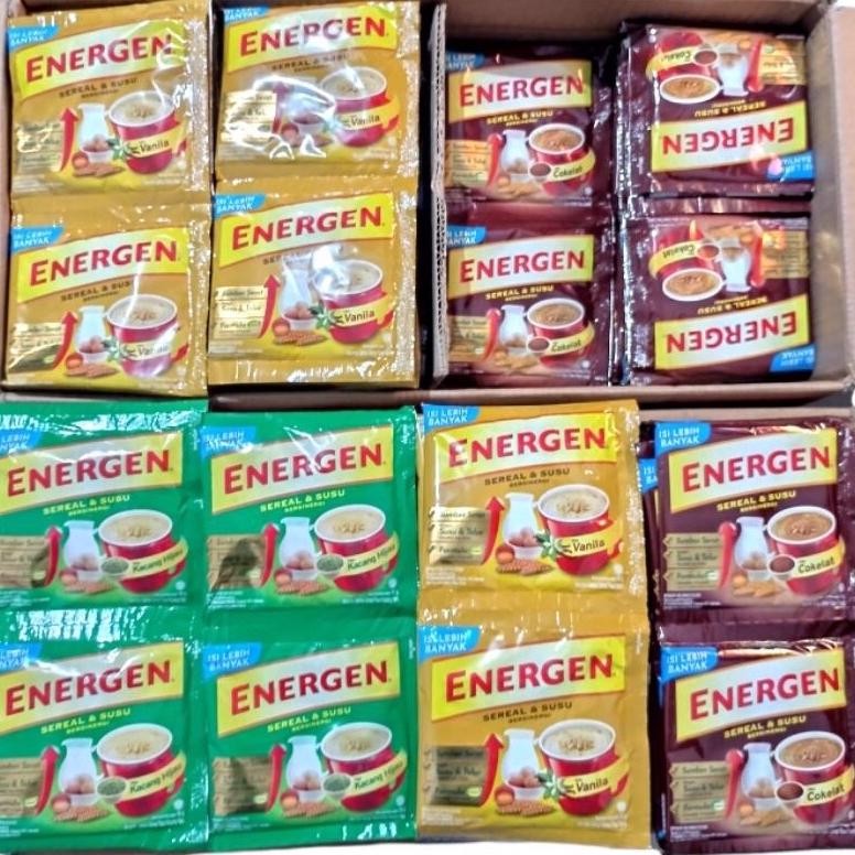 

PROMO GILA ENERGEN COKLAT / ENERGEN VANILA / ENERGEN KACANG HIJAU AB-001
