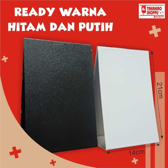 

Murah RN1 BAHAN DUDUKAN / KAKI STANDING KALENDER MEJA A5 TEBAL DAN KERAS Keren