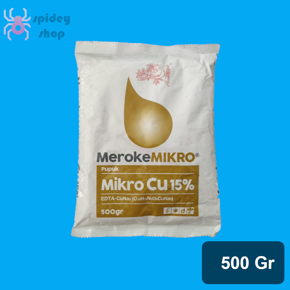 Meroke Cu EDTA 500 Gram Pupuk Mikro