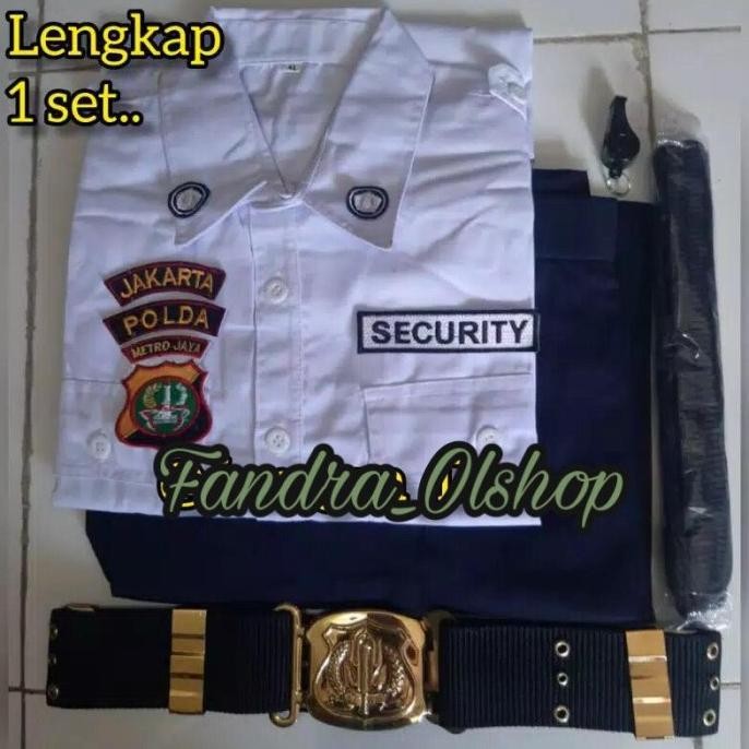 Baju Seragam Pdh Satpam Security Lengkap. Kualitas Terbaik  Premium Berkualitas