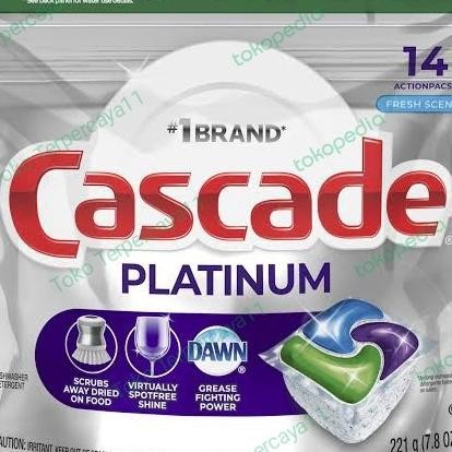 Cascade Platinum Dishwasher S 221Gr |Sabun Cuci|Deterjen|Detergent