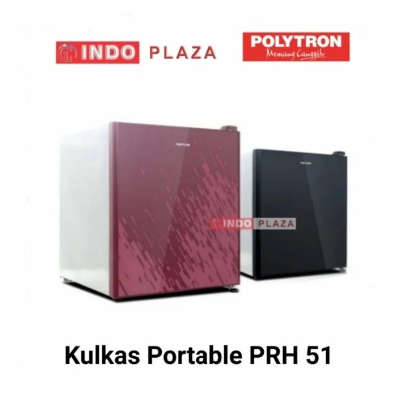 KULKAS POLYTRON MINI / PORTABLE PRH-51 (LUAR MEDAN)