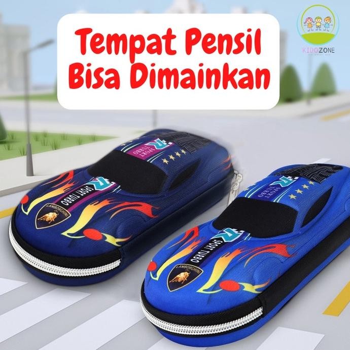 

ORIGINAL Tempat Kotak Pensil Tepak 3D Timbul Hardtop Pencil Case PC0016 fgk-45