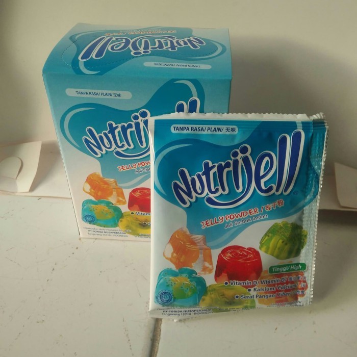 

Nutrijell Plain dus 12*15gr