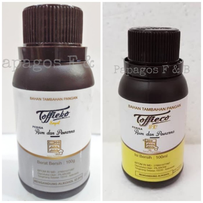 

Toffieco / Tofiko / Tofieco / Tofico Rum Semprot , Rum Butter Cream