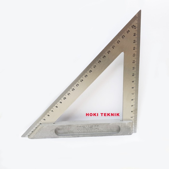 

Ready Penggaris Segitiga Siku 200 mm Wipro